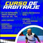 LA LIGA DE VOLEIBOL ARENA TRAERÁ CURSO DE ARBITRAJE CON EL INTERNACIONAL JOSÉ ANTONIO JEREZANO