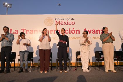 Veracruz recibe a la mujer con mayor liderazgo mundial: Rocío Nahle