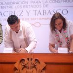 Veracruz y Tabasco firman convenio de seguridad para blindar la frontera sur