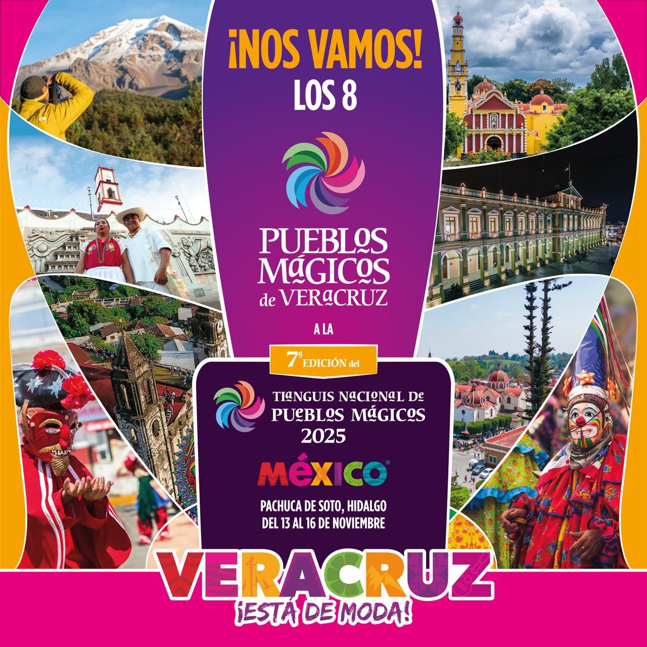 Veracruz presente en el 7.º Tianguis de Pueblos Mágicos en Hidalgo