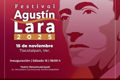 Invita SECVER al Festival Agustín Lara 2025 en Tlacotalpan