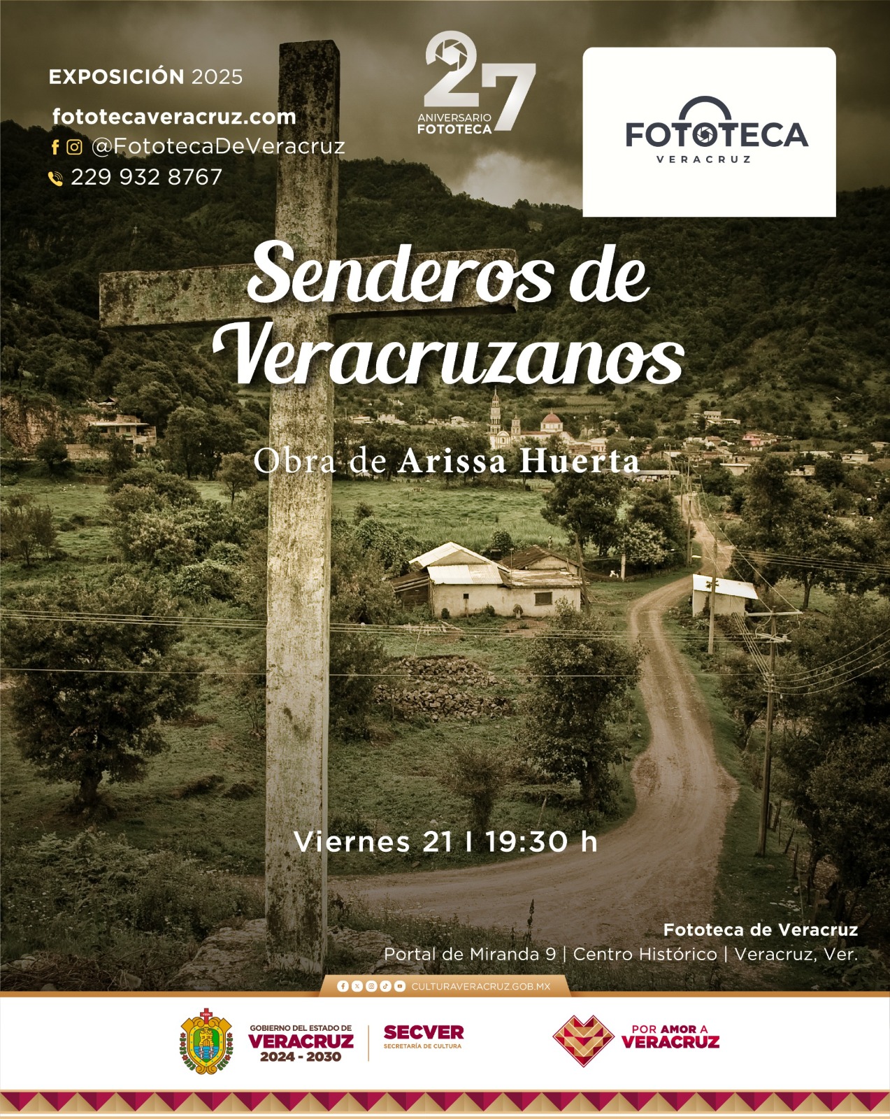SECVER celebra el 27.° aniversario de la Fototeca de Veracruz con programación cultural especial