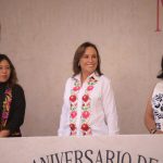 Rocío Nahle encabeza su primer Desfile Cívico–Deportivo por el 115 aniversario de la Revolución Mexicana