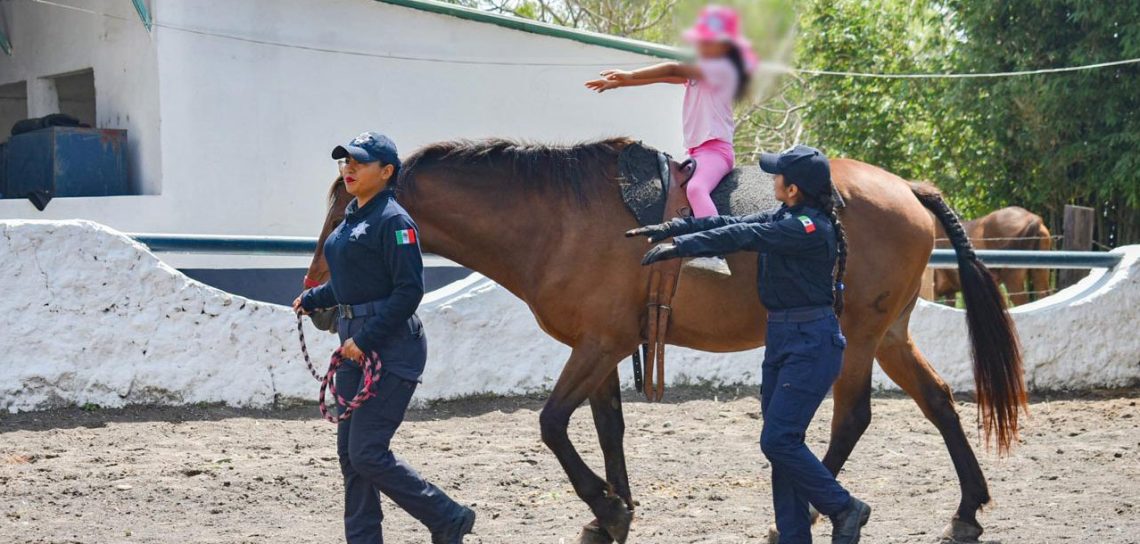 Equinoterapia de SSP, motor que impulsa y cambia la vida de niñas, niños y jóvenes con discapacidad