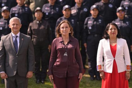 Veracruz está en buenas manos, afirma Gobernadora durante graduación y equipamiento de policías de proximidad