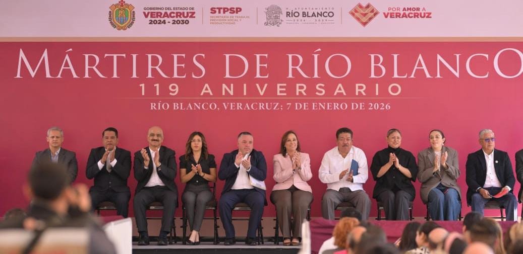 Defender los derechos laborales es el mejor homenaje a Río Blanco: Rocío Nahle