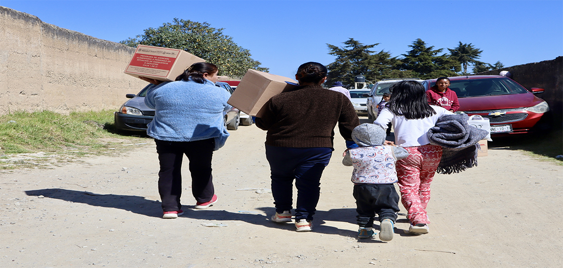 Abrigando Corazones acompaña a población vulnerable de Villa Aldama