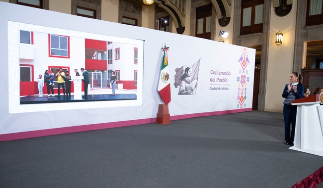 Presidenta Claudia Sheinbaum entrega las primeras 64 viviendas del Infonavit en Mérida, Yucatán