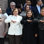 Gobernadora Rocío Nahle acompaña a la presidenta Claudia Sheinbaum en conmemoración de la Constitución