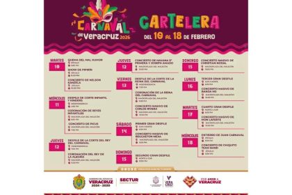 Veracruz abre sus puertas al mundo con el Carnaval más alegre de todos