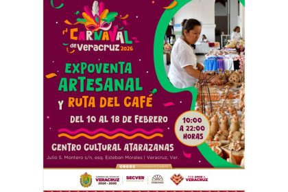 Expoventa Artesanal y Ruta del Café con motivo del Carnaval, en Atarazanas