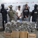 Decomisa SSP más de 28 kilos de presunta marihuana y 147 dosis de diversos estupefacientes durante el fin de semana