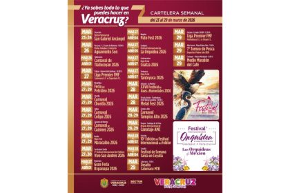Veracruz está de moda: municipios ofrecen actividades culturales y festivales