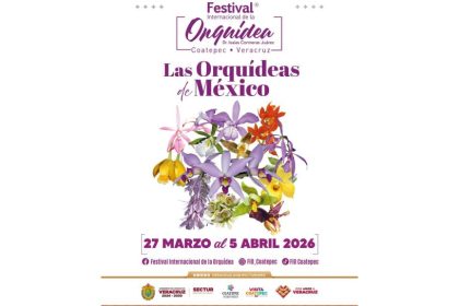 Coatepec celebra su riqueza natural con el XVII Festival Internacional de la Orquídea