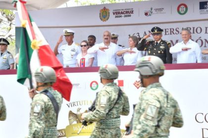 Conmemora Gobierno de Veracruz el 163 aniversario de la Batalla de Camarón