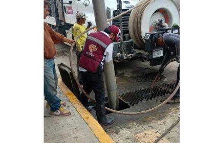 Atiende CAEV afectaciones por lluvias en infraestructura pluvial y sanitaria en Álamo