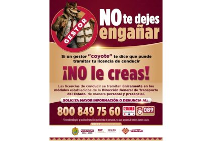 Licencias sin intermediarios: SSP llama a proteger tu trámite y tu dinero