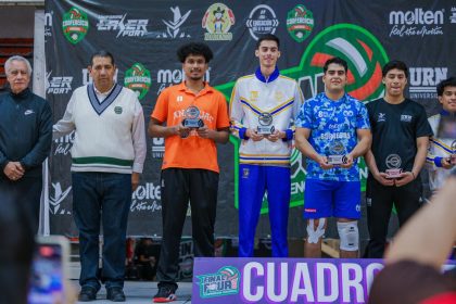 Leones conquistan tercer lugar en la Conferencia Nacional de Voleibol