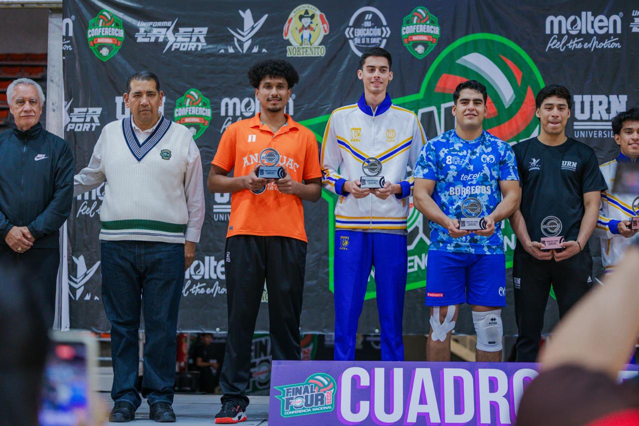 Leones conquistan tercer lugar en la Conferencia Nacional de Voleibol