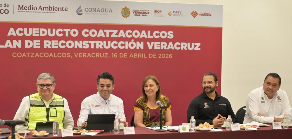 Veracruz recibe inversión histórica de 12 mil mdp en infraestructura hídrica