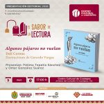 SECVER invita a presentaciones editoriales de Algunos pájaros no vuelan