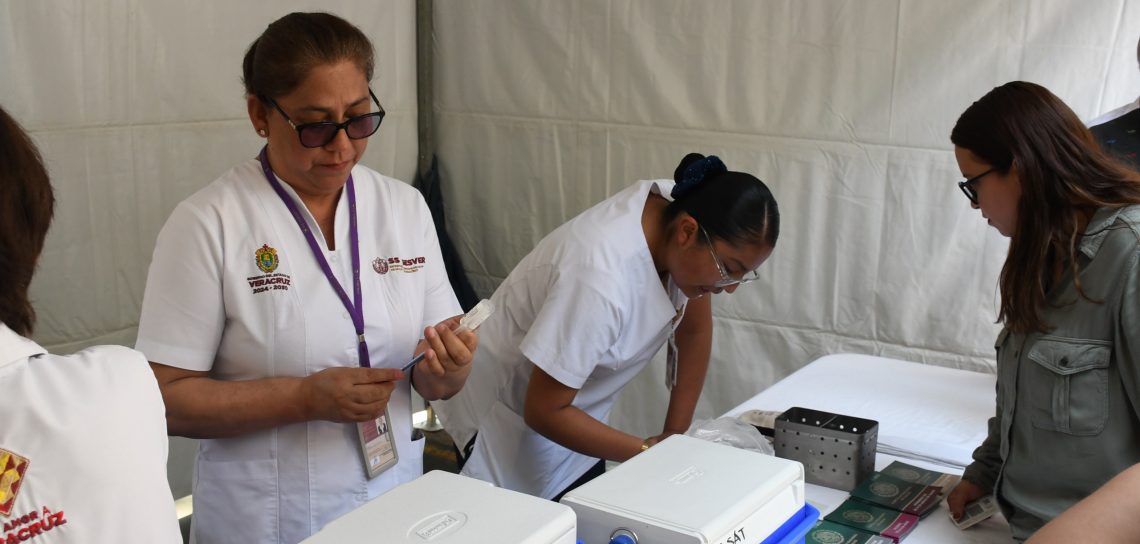 Arranca Salud la Semana Nacional de Vacunación 2026 en Veracruz