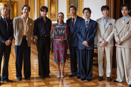“La música y los valores unen a México y Corea del Sur”: Presidenta Claudia Sheinbaum recibe a BTS en Palacio Nacional