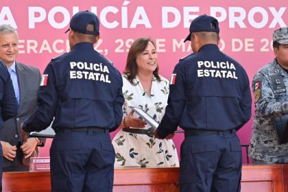La paz se construye con policías preparados y comprometidos: Rocío Nahle