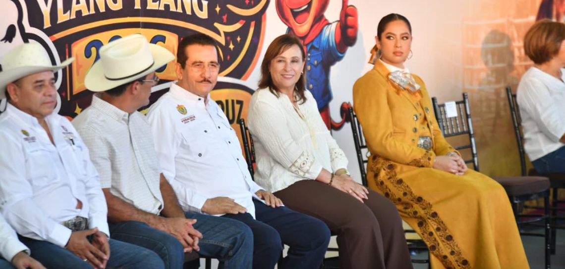 En la Expo Ylang Ylang, Rocío Nahle anuncia aumento sostenido al presupuesto y apoyos ganaderos