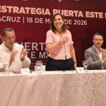 Presenta Veracruz estrategia Puerta Este MX; tiene condiciones para la inversión y el desarrollo: Rocío Nahle