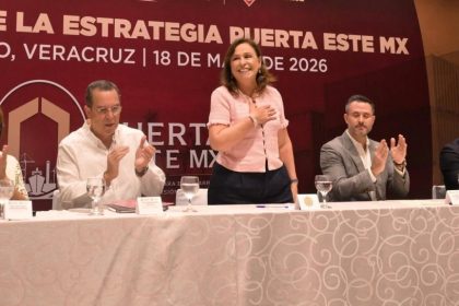 Presenta Veracruz estrategia Puerta Este MX; tiene condiciones para la inversión y el desarrollo: Rocío Nahle