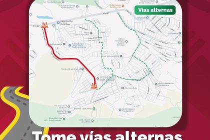 Por afectación en Las Fuentes, se habilita ruta alterna de transporte público