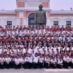 Gobernadora inaugura el VII Encuentro Nacional Cívico de la DGETI
