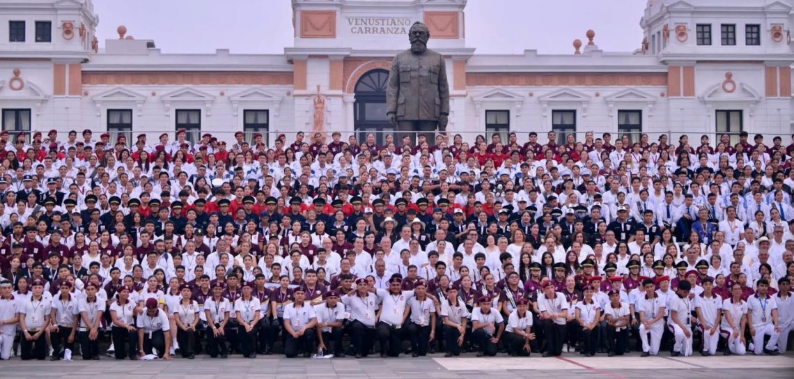 Gobernadora inaugura el VII Encuentro Nacional Cívico de la DGETI