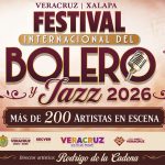 Del 10 al 12 de julio, Festival Internacional del Bolero y Jazz: Gobierno de Veracruz