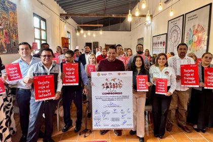 Veracruz refrenda compromiso con la erradicación del trabajo infantil