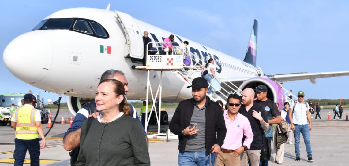 Inaugura Gobierno del Estado vuelo directo entre Querétaro y Veracruz