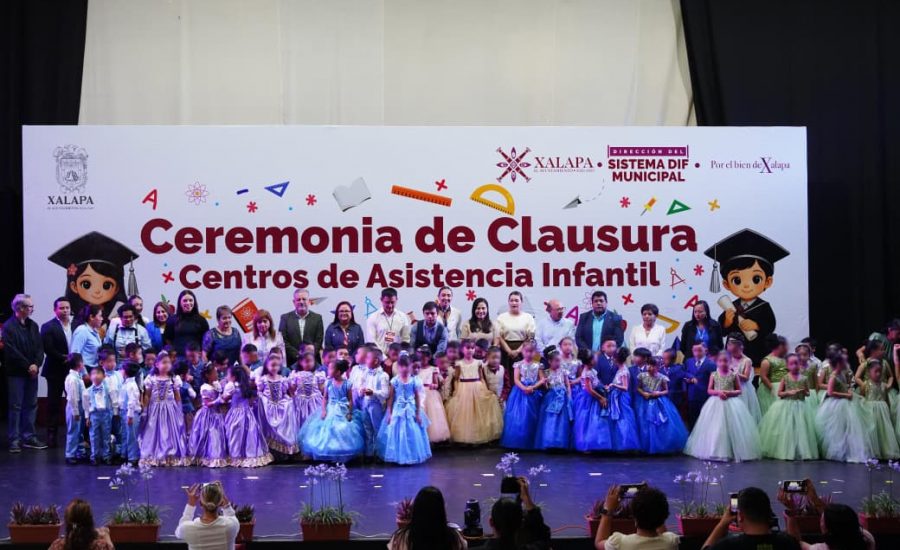 Los CAI del DIF Xalapa cierran un ciclo más con Daniela Griego como madrina de generación