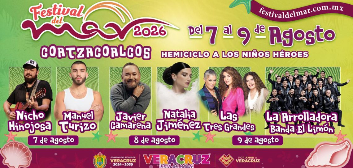 Del 07 al 09 de agosto, el Festival del Mar, celebración que acompaña la transformación del sur