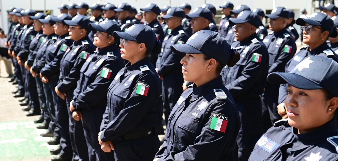 Egresa generación de policías con vocación de servicio y cercanía ciudadana: SSP