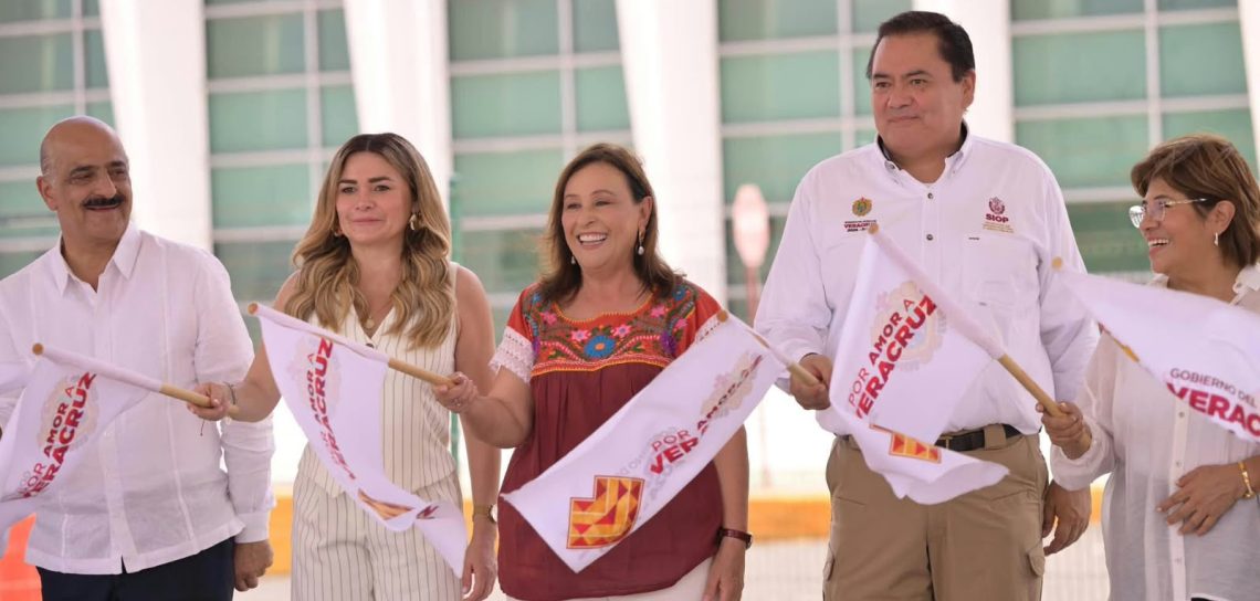 Rocío Nahle da el banderazo de inicio de la ampliación del World Trade Center Veracruz
