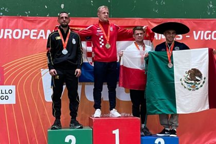Elementos de la SSP obtienen medallas de oro, plata y bronce en los Juegos Europeos de Policías y Bomberos