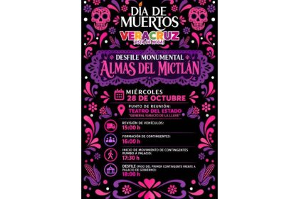 Este miércoles disfruta del Desfile Monumental Almas del Mictlán