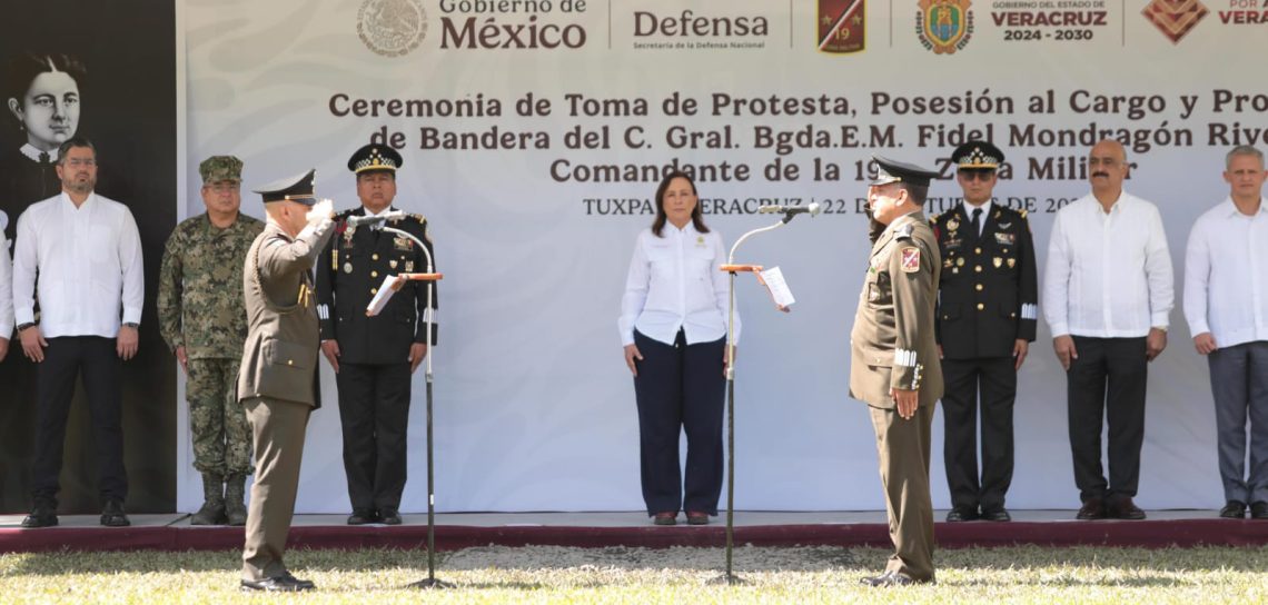 Reitera Gobernadora compromiso con la seguridad de Veracruz